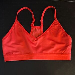 Nike Women's Vibrant Red Sports Bra